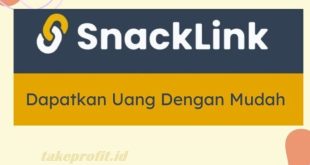 Cara Mendapatkan Uang Dari Aplikasi Snack Link